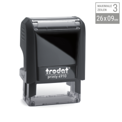 Trodat Printy 4910 | 26x9mm Printy Textstempel